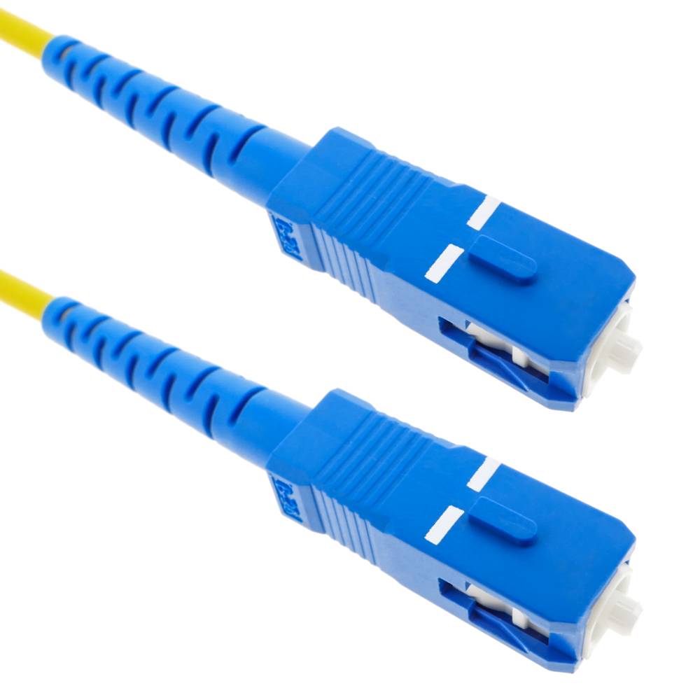 Cable de fibra óptica ST a SC monomodo simplex 9/125 de 20 m OS2