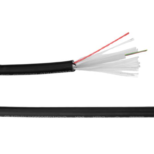 Bobina de fibra òptica 9/125 monomode 4 fibres exterior de 100 m OS2