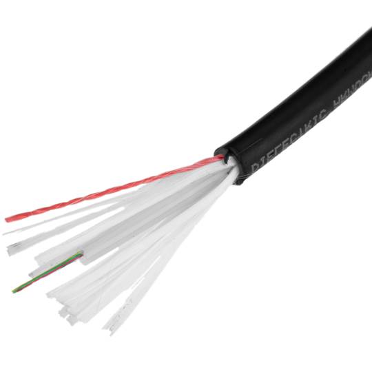 Bobina de fibra òptica 9/125 monomode 4 fibres exterior de 100 m OS2
