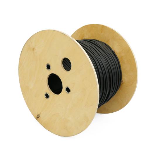 Bobina de fibra óptica 9/125 monomodo 4 fibras exterior de 500 m OS2