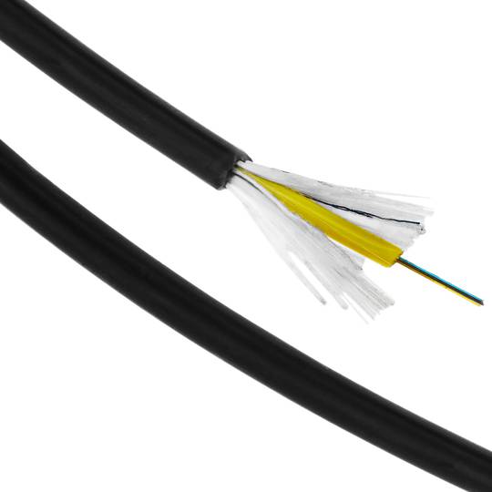 Fibre optique bobine 9/125 fibre monomode 6 100 m à lextérieur OS2 -  Cablematic