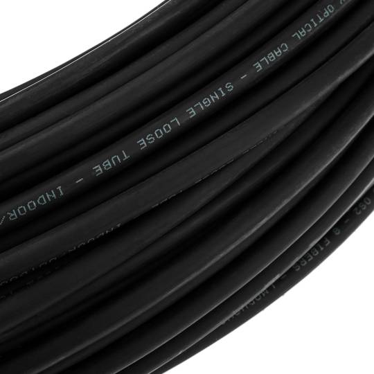 Bobina de fibra òptica 9/125 monomode 8 fibres exterior de 100 m OS2