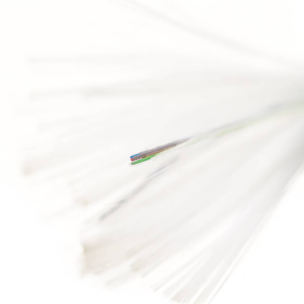 Vezeloptische spoel 50/125 OM2 multimode 6 buitenste vezels van 300 m