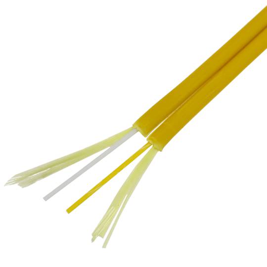 Bobina de fibra óptica 9/125 monomodo 2,0 milímetros duplex 1000 m OS2