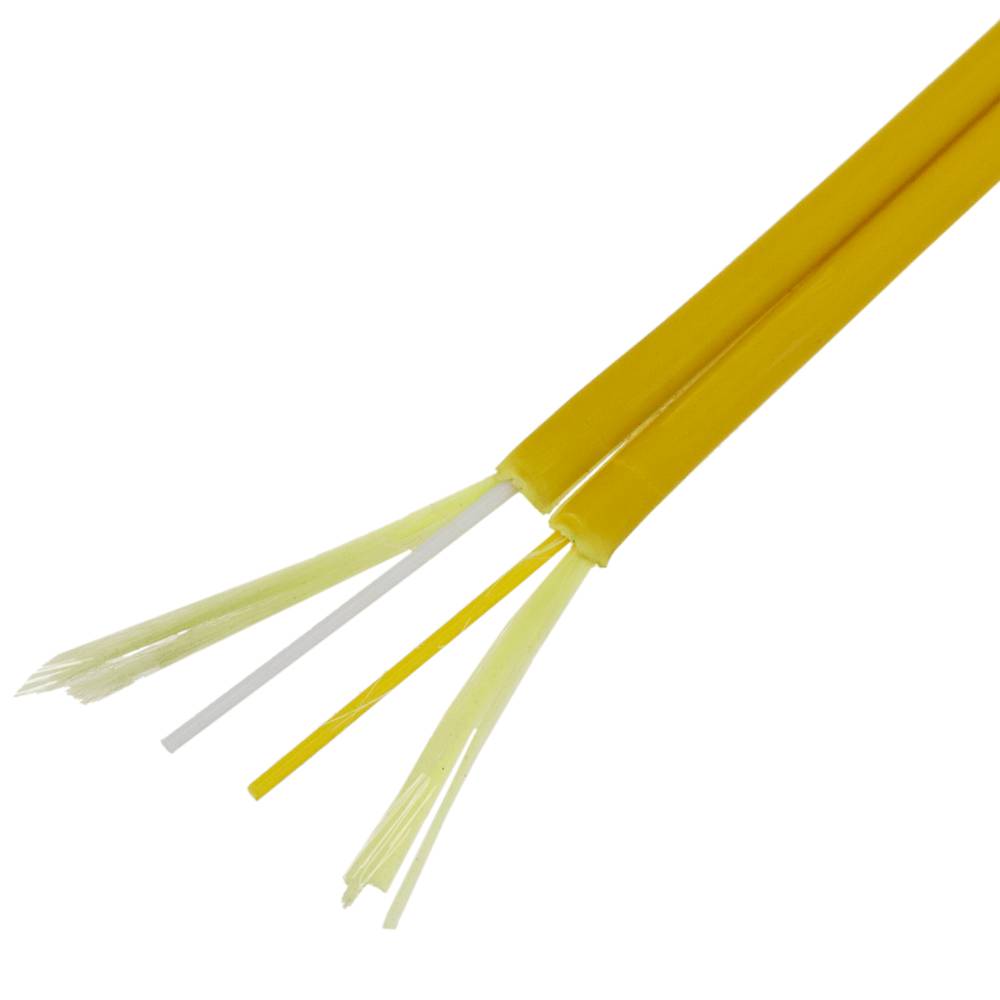 Bobina de fibra òptica 9/125 monomode 3.0 mm dúplex de 1000 m OS2