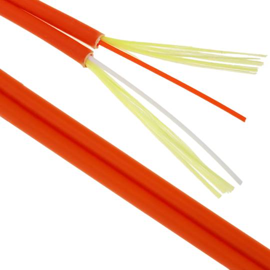 Optical fiber coil 3.0 mm duplex multimode 62.5/125 1000 m OM1