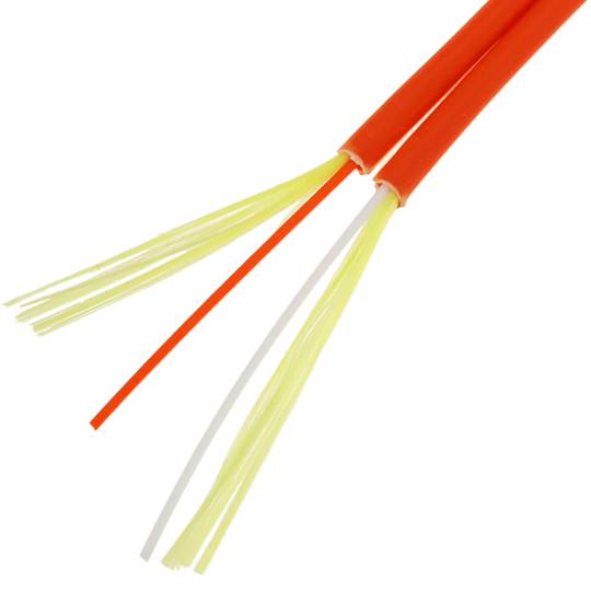 Optical fiber coil 3.0 mm duplex multimode 62.5/125 1000 m OM1