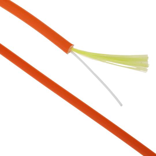 Coil 50/125 multimode fiber optic simplex 3.0 mm 1000 m OM2