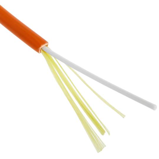 Coil 50/125 multimode fiber optic simplex 3.0 mm 1000 m OM2