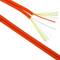 Optical fiber coil 3.0 mm duplex 50/125 multimode 100 m OM2