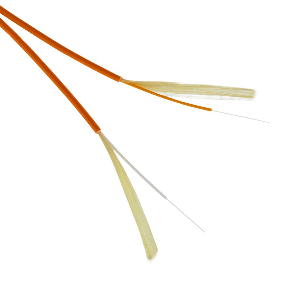 Optical fiber coil 3.0 mm duplex 50/125 multimode 100 m OM2