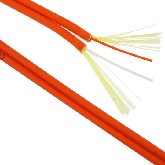 bobine de fibre optique de 3,0 mm duplex multimode 50/125 300 m OM2