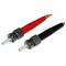 FDDI fiber optic cable to ST multimode duplex 62.5/125 of 1 m