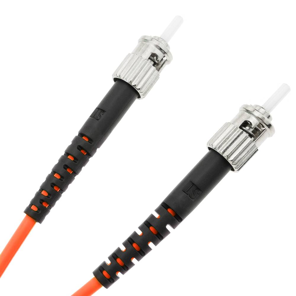 Cavo in fibra ottica ST/PC ST/PC multimodale duplex 50/125 50m OM2 Cablematic Cavo in fibra ottica ST/PC ST/PC multimodale duplex 50/125 50m OM2 Cablematic