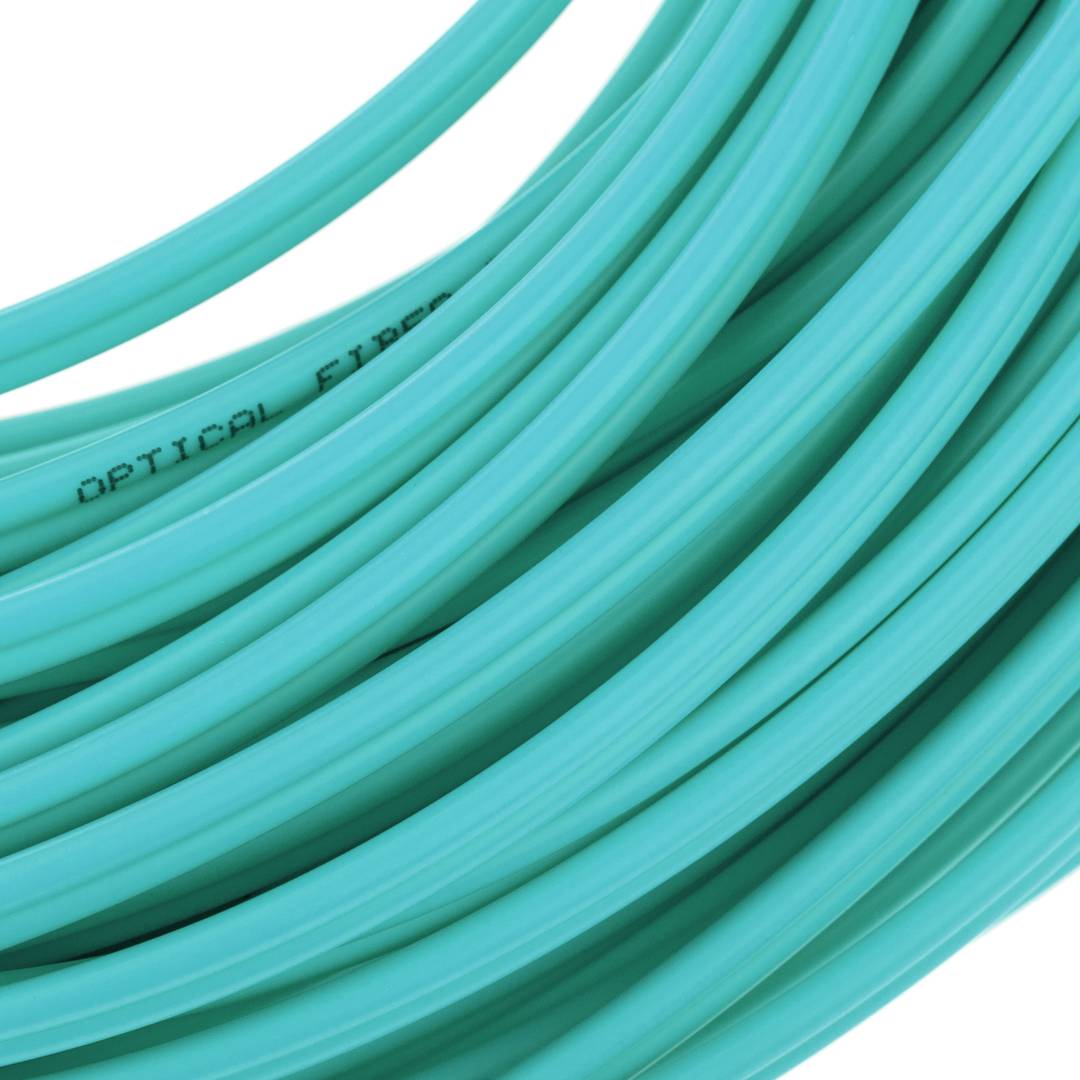 CableMarkt - Cable de fibra óptica OM4 para router de ST a ST multimodo  dúplex 50µm/125µm