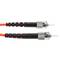 Kabel światłowodowy wielomodowy dupleks ST / PC do ST / PC 50/125 o długości 100 m OM2
