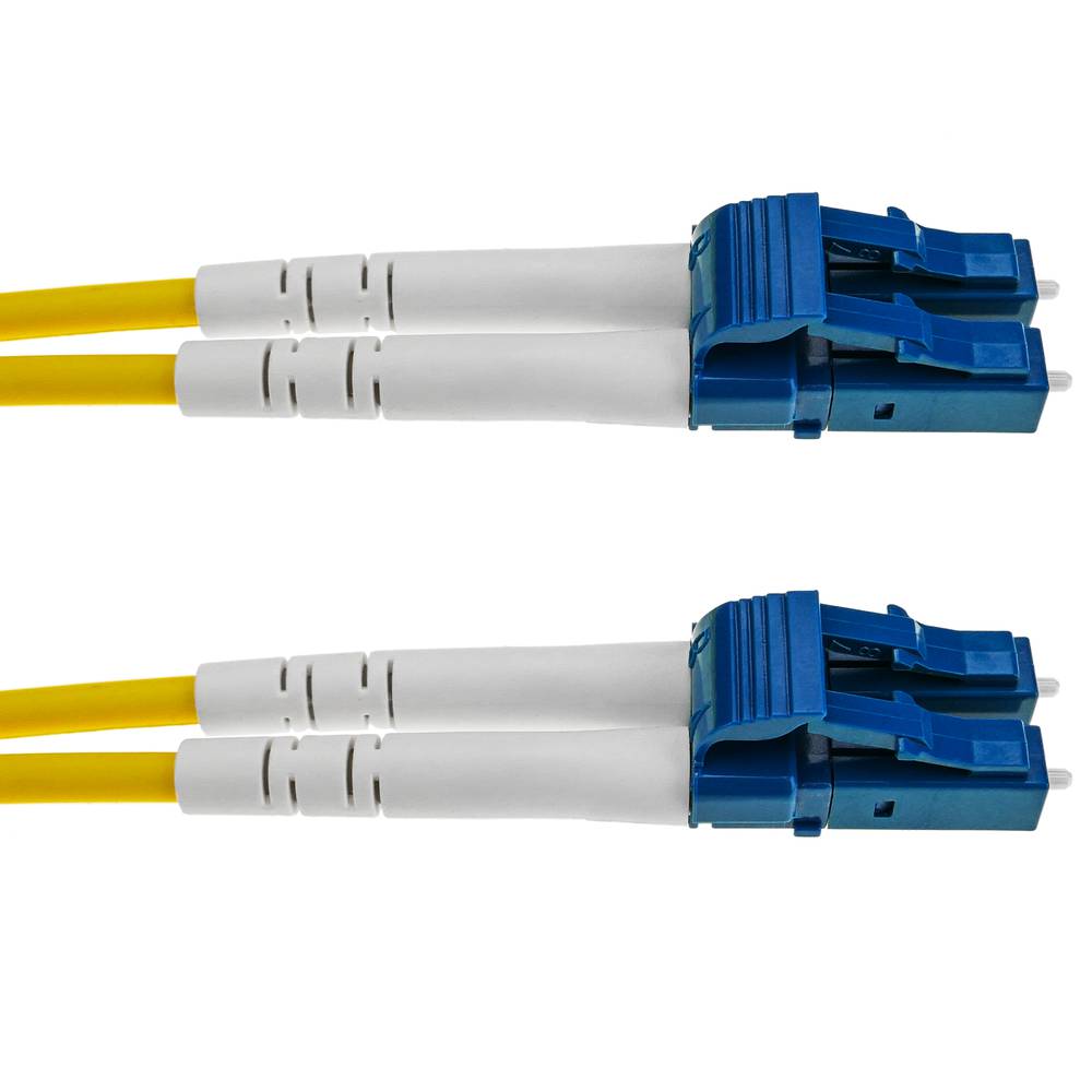Câble de raccordement fibre optique LC à LC Duplex monomode 9 / 125um OS1  LSZH - Série