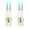 Kabel światłowodowy Lanberg LC/UPC na LC/UPC MM Duplex OM3 1m