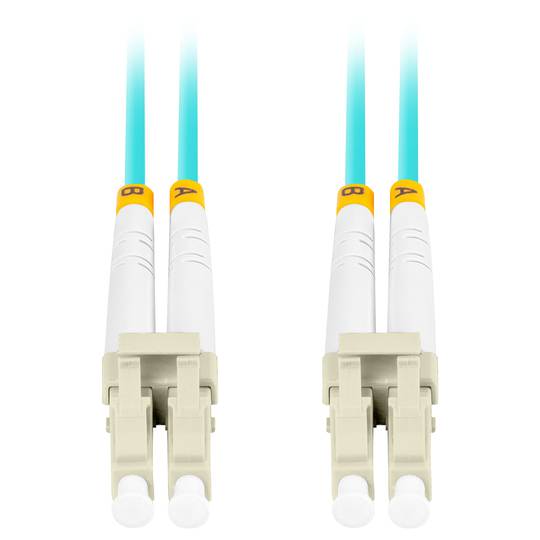 Glasfaserkabel Lanberg LC/UPC auf LC/UPC MM Duplex OM3 2m