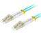 Lanberg Cable de fibra óptica LC/UPC-LC/UPC multimodo duplex LSZH OM3 50/125 azul 3m