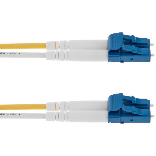 Cable de fibra òptica G652.D amb connectors LC/UPC a LC/UPC monomode dúplex 9/125 de 0,5 m OS2