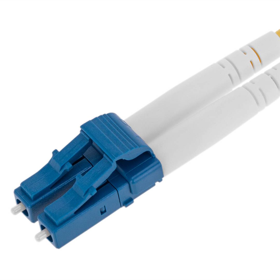 Cable de fibra òptica G652.D amb connectors LC/UPC a LC/UPC monomode dúplex 9/125 de 0,5 m OS2
