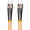 Lanberg ST/UPC auf ST/UPC Duplex-Glasfaserkabel 15 Meter orange FO-STST-MD21-0150-OG
