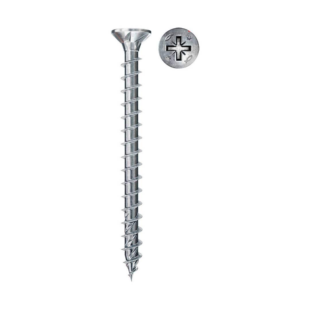 Pack de 200 unitats cargol FPF II CZF de 5,0 x 50 BC Fischer 670403