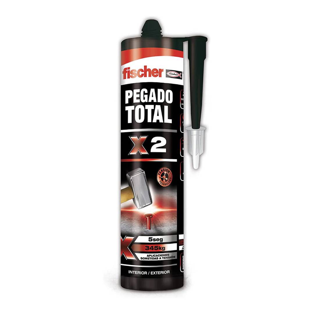 Adhesiu enganxat total x2 300ml Fischer 514860
