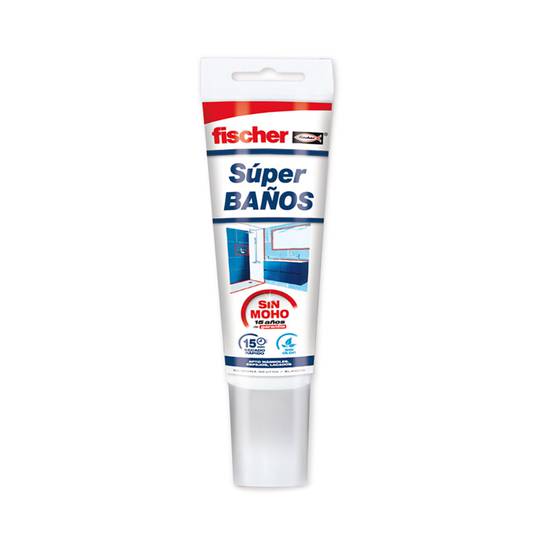Super silicone per bagni bianchi 100ml Fischer 563516