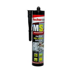 Sellante adhesivo gris MS de 290 ml Fischer 540328