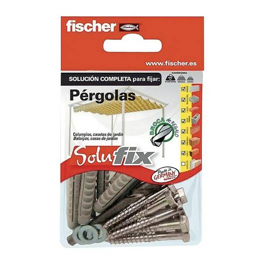 Fixing kit for Fischer Solufix pergolas 502679 Cablematic