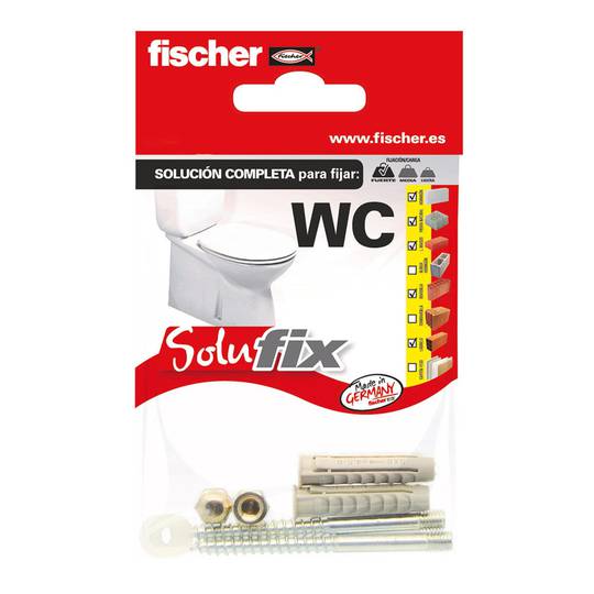 Solufix Fischer 502696 toilet fixing kit Cablematic