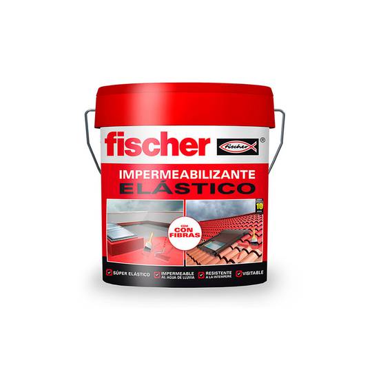 Impermeabilitzant amb fibres blanques de 750 ml Fischer 558430