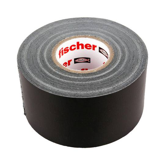 Duct tape 25 mx 48 mm black Fischer 560903