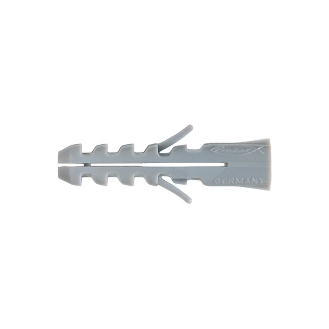 Pacote de 100 unidades plugue de expansão S 6mm Fischer 50106