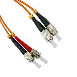 Glasfaserkabel FC ST Multimode 62.5/125 von 1 m