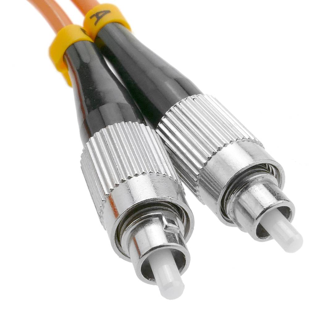 Câble fibre optique BeMatik FK86-VCF, 10 m, blanc / vert