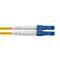 Cable fibre optique LC/PC SC/APC duplex monomode 9/125 de 15 m OS2