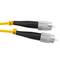 Cable de fibra òptica ST/PC a ST/APC monomode duplex 9/125 de 2 m OS2