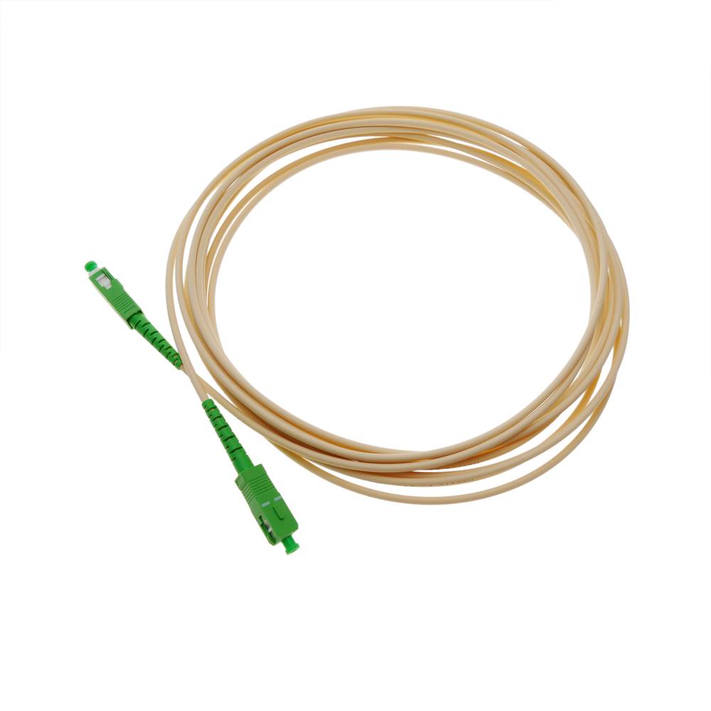 Cavo in fibra ottica SC/APC per SC/APC simplex monomodale G657A2 9/125 del 3 m OS2