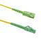 Fiber Optic Cable LC/APC auf SC/APC-Simplex Singlemode G657A2 9/125 von 2 m OS2
