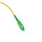 Cable de fibra óptica LC/APC a SC/APC monomodo simplex G657A2 9/125 de 10 m OS2