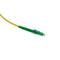 Cable de fibra óptica LC/APC a SC/APC monomodo simplex G657A2 9/125 de 10 m OS2
