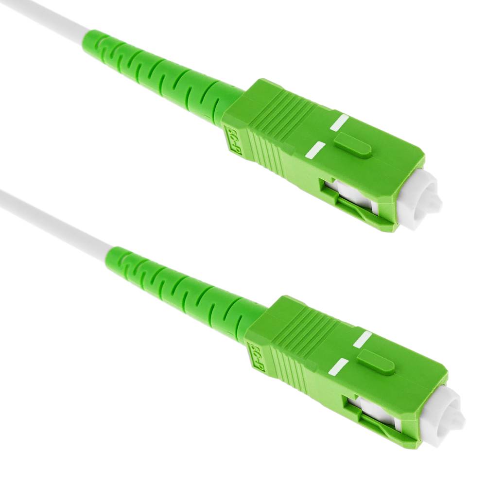 Cable de fibra óptica SC APC/ SC UPC, de 10 m, para aco