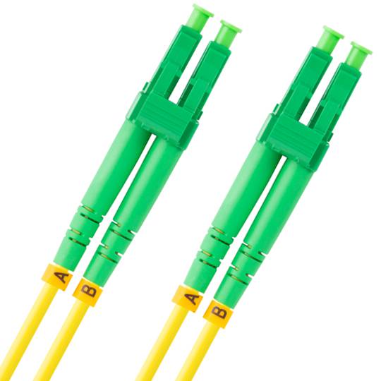 Glasfaserkabel Lanberg LC/APC auf LC/APC SM Duplex G.657.A1 9/125 3m