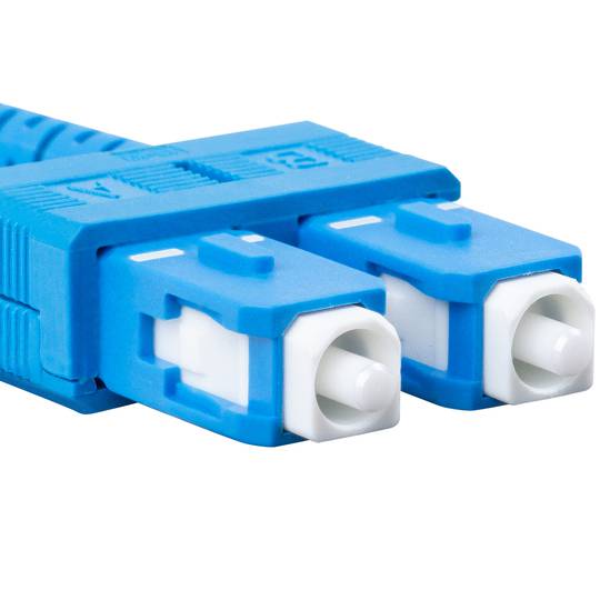 Kabel światłowodowy Lanberg SC/UPC na LC/UPC SM Duplex G.657.A1 9/125 1m