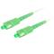 Lanberg Cable de fibra óptica SC/APC-SC/APC monomodo simplex G657A2 LSZH blanco 30m