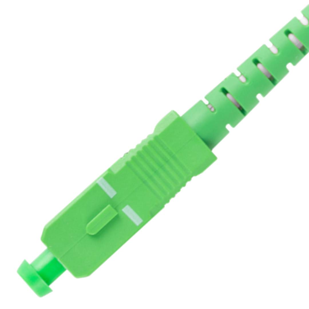 Lanberg Cable de fibra óptica SC/APC-SC/APC monomodo simplex G657A2 LSZH blanco 30m