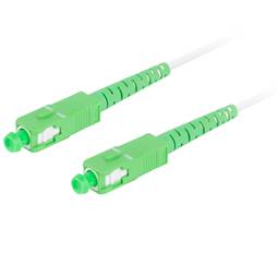 Kabel światłowodowy Lanberg SC/APC do SC/APC SM Simplex G.657.A2 9/125 10m